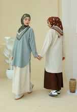 Load image into Gallery viewer, Mahdia Linen Top (Beige Cream)