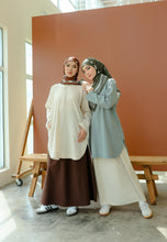 Load image into Gallery viewer, Mahdia Linen Top (Beige Cream)