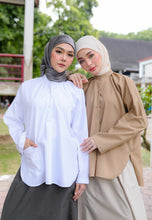 Load image into Gallery viewer, Dalili Linen Top (Pure White)