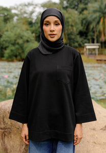 Zen Boxy T-Shirt (Black)