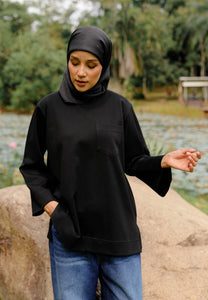 Zen Boxy T-Shirt (Black)