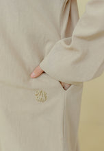 Load image into Gallery viewer, Mahdia Linen Top (Nude Brown)