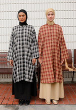 Load image into Gallery viewer, Ibna Printed Tunic (Brick Brown Checkered)
