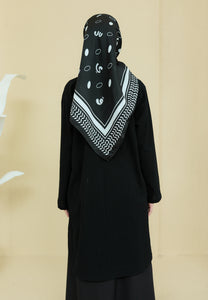 Mahdia Linen Top (Black)