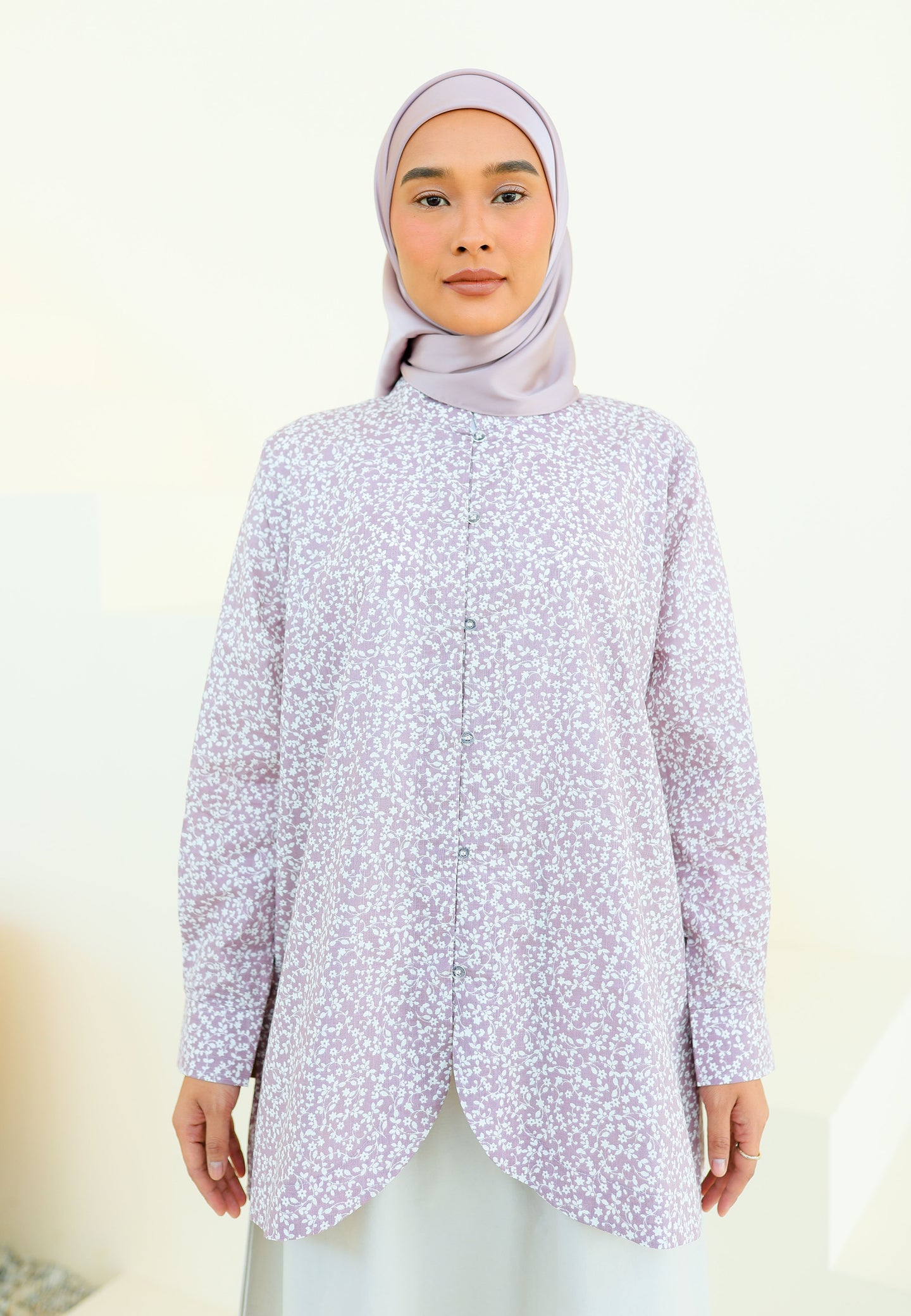 Aylaa Flower Top (Lilac)