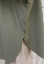 Load image into Gallery viewer, Hyza Curved Top (Sage Green)