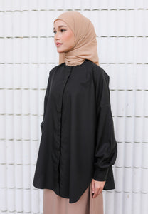 Hyza Curved Top (Black)