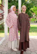 Load image into Gallery viewer, Ibna Printed Tunic (Pink Checkered)
