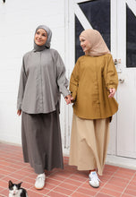 Load image into Gallery viewer, Hyza Curved Top (Ash Grey)