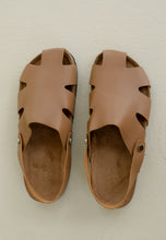 Load image into Gallery viewer, Mia Clog Sandals (Brown)