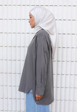 Load image into Gallery viewer, Jenna Plain Top (Space Grey)