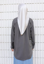Load image into Gallery viewer, Jenna Plain Top (Space Grey)