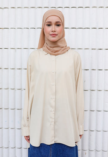 Jenna Plain Top (Cream)