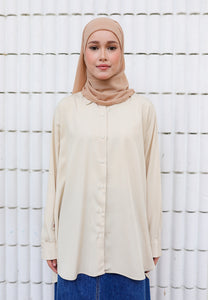 Jenna Plain Top (Cream)