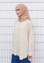 Load image into Gallery viewer, Jenna Plain Top (Cream)