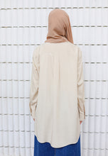 Load image into Gallery viewer, Jenna Plain Top (Cream)