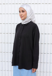 Jenna Plain Top (Black)