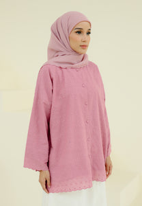 Akia Lace Top (Rose Pink)