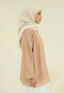 Akia Lace Top (Brown)