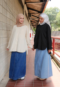 Jenna Plain Top (Cream)