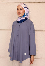 Load image into Gallery viewer, Asmaa Plain Top (Ash Blue)