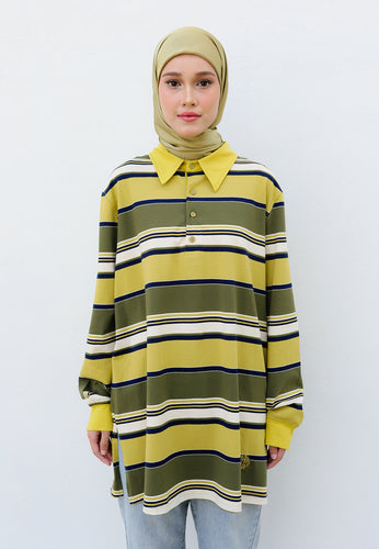 Isaad Boyfriend T-Shirt (Olive Green)