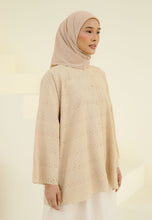 Load image into Gallery viewer, Akia Lace Top (Light Brown)