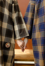 Load image into Gallery viewer, Azra Checkered Caftan (Coffee)