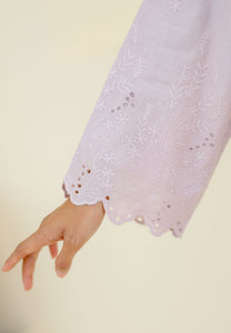 Akia Lace Top (Light Purple)