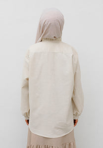 Neeya Ruffles Top (Cream)