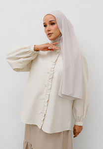 Neeya Ruffles Top (Cream)