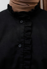 Load image into Gallery viewer, Neeya Ruffles Top (Black)