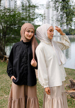 Load image into Gallery viewer, Neeya Ruffles Top (Cream)