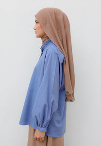 Neeya Ruffles Top (Sky Blue)