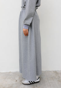 Zoe Flare Skirt (Pure Grey)