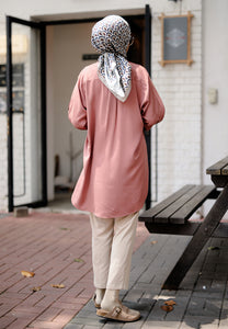 Aeyza Plain Top (Dusty Pink)