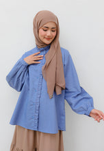 Load image into Gallery viewer, Neeya Ruffles Top (Sky Blue)