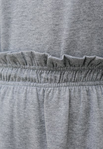 Zoe Flare Skirt (Pure Grey)