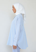 Load image into Gallery viewer, Zoha Stripe Top (Light Blue)