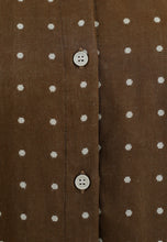 Load image into Gallery viewer, Humraa Polka Top (Dark Choco)