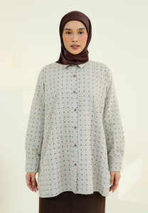 Humraa Polka Top (Nude Choco)