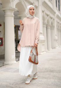 Aeyza Plain Top (Nude Brown)