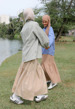 Load image into Gallery viewer, Neeya Ruffles Top (Sky Blue)