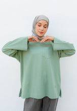 Load image into Gallery viewer, Zen Boxy T-Shirt (Palace Green)