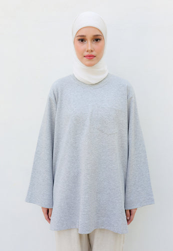 Zen Boxy T-Shirt (Grey)