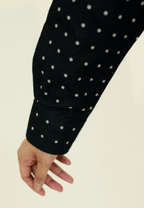 Humraa Polka Top (Black)