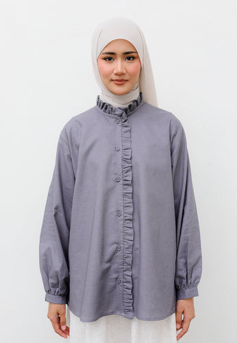Neeya Ruffles Top (Grey)