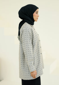 Humraa Polka Top (Nude Black)