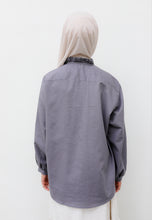Load image into Gallery viewer, Neeya Ruffles Top (Grey)