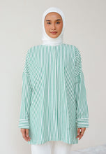 Load image into Gallery viewer, Emma Stripe Top (Green)